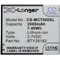 24hShop Batteri for SmartPhone, Mobil for Mobistel Cynus T5, MT-9201w, MT-9201b og andre.