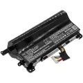 24.Se Batteri til bærbar PC for Asus G752VY-T7031T, G752VY-GC174T, ROG GFX72VS6820 og andre.