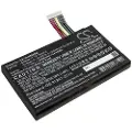 24hShop Batteri til bærbar PC for Vulcan X6, X5