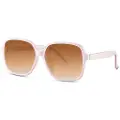 24hShop Rosa Dame Solbriller med Brune Linser – Resirkulert Materiale og UV-beskyttelse Kategori 2