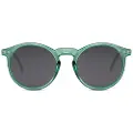 24hShop Grønne solbriller med sort linse