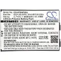 24hShop Batteri for smarttelefon, mobil for Kyocera DuraForce XD, E6790, E6790 LTE