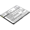 24hShop Batteri for SmartPhone, Mobil for Wiko View, Harry 2, W-V600 etc.