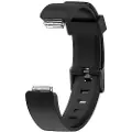 24hShop Silikonarmbånd Fitbit Inspire / Inspire HR - L Svart