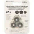 Shaver-Parts Skjærehode for Philips HQ9-barbermaskin med TripleTrack-teknologi