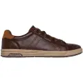 SKECHERS for man. 210946 Trainers Cavell Hensley brown (44), Flat, Laces, Casual