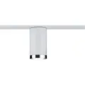 Paulmann 96963, Spotlight på skinne, GU10, 1 ampuller, LED, 10 W, Kromfarget, Hvit