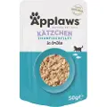 Applaws Natural Kitten i buljong 12 x 50 g - Tunfiskfilet
