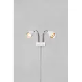 Markslöjd MarkslöjdVegglampe Ciro 2LHvitVegglamperFra Homeroom