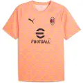 Puma AC Milan Pre-match Jersey Men, Sport, Pink Fruit/Sunny Yellow, XL