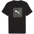 Puma Graphic Box Tee Men, Clothing, Black, XL