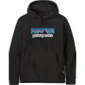 Patagonia P-6 Logo Uprisal Hettegenser svart