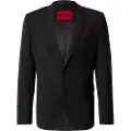 Hugo Boss for man. 50540157 Black blazer Arti black (52), Casual, Party, Synthetic, Classic