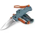 Benchmade Mini Adira foldekniv, depth blue grivory, taggete