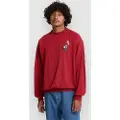 Volcom Fa JJ Villard Crew Genser rød