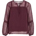 Vila Edee Langermet Bluse