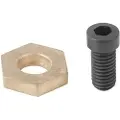 Heinrich Kipp Cam skrue D: M8x15 messing, Materiale: kulstofstål
