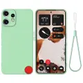 Mtp Products Nothing CMF Phone 2 Pro Flytende silikon-deksel med håndstropp - grønn
