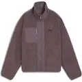 Puma Reversible Hybrid Sherpa Jacket Women, Clothing, Raisin, S