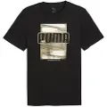 Puma Graphic Foil Tee Men, Clothing, Black, L