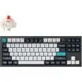 Keychron Q3 MAX 80% Knob Wireless Tri-Mode QMK/VIA - Gateron Jupiter Red - ND - Gamingtastatur - Uten numpad - Nordisk - Svart