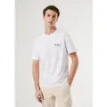 Pepe Jeans for man. PM5010086 Milon T-shirt white (L), Casual, Cotton, Short sleeve