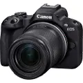 Canon EOS R50 - Digitalkamera - speilløst - 24.2 MP - APS-C - 4K / 30 fps - 8.3optisk x-zoom RF-S 18-150 mm F3.5-6.3 IS STM linse - Wi-Fi, Bluetooth - svart