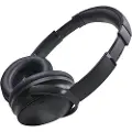 Bose QuietComfort SC - Hodetelefoner med mikrofon - full størrelse - Bluetooth - trådløs, kablet - aktiv støydemping - 2,5 mm jakk - lydisolerende - svart