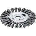 Lessmann Snoet Rundbørste RPM 12500 Ø115x14mm STH hul 22,2 mm 0,50 mm - (10 stk.)