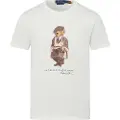 Ralph Lauren for man. 710P00085001 Knitted T-shirt with white Polo Bear (S), Casual, Cotton, Short sleeve