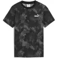 Puma Essentials Camo All-Over Print Tee Youth, Clothing, Black, 15-16Y