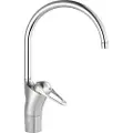 FM Mattsson FMM - MORA FMM9000E II etgrebs køkkenarmatur i krom med C-svingtud 233 mm, Soft Closing System & keramisk tætning