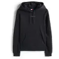 Tommy Hilfiger for woman. DW0DW21963 Hooded sweatshirt with linear logo black (S), Casual, Cotton