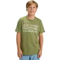 Quiksilver Ev Light Waves Kids T-skjorte grønn