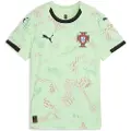Puma Portugal Women's Team 2025 Away Jersey Women, Clothing, Fresh Mint/Black, L