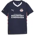 Puma PSV Eindhoven 25/26 Away Jersey Youth, Clothing, Navy/White, 7-8Y