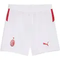 Puma AC Milan 25/26 Shorts Youth, Clothing, White, 5-6Y