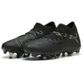 Puma FUTURE 8 MATCH FG/AG Football Boots Women, Shoes, Black/Fizzy Light/Green Terrain, 36
