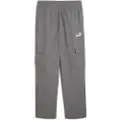 Puma Essentials No. 1 Logo Woven Cargo Pants Men, Clothing, Cast Iron, L