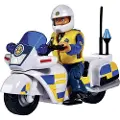 Simba Brannmann Sam Police Engine med Malcolm Figurine + Acc