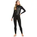 Roxy Prologue 4/3 Mm Dame Våtdrakt I Neopren Med Lange Ermer Og Glidelås På Ryggen
