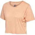 Hummel Iris Burnout Crop Kortarmet T-skjorte