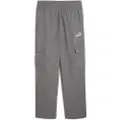 Puma Essentials No. 1 Logo Woven Cargo Pants Men, Clothing, Cast Iron, S