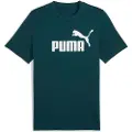 Puma ESS No. 1 Logo Tee Men, Clothing, Green Terrain, 3XL