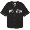 Puma Oversized Baseball Jersey Men, Clothing, Black, S