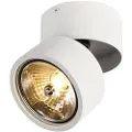 QAZQA Moderne spotlight hvit rund justerbar - Go Nine