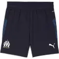 Puma Olympique de Marseille Training Pants Youth, Clothing, Navy/White, 7-8Y