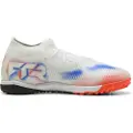 Puma FUTURE 8 PRO Cage Football Boots Unisex, Shoes, White/Black/Glowing Red, 45