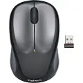 Logitech Wireless Mouse M235 - Mus - Optisk - 3 knapper - Sølv