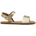 Mtng for woman. 55904 Golden Free Lara Leather Sandals (37), Flat, Buckle, Casual